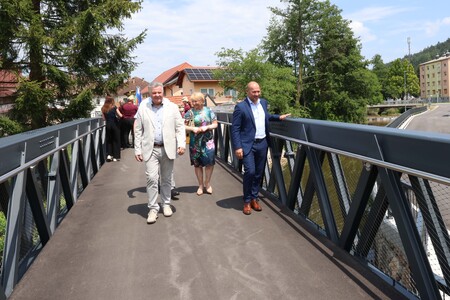 OTVORITEV MOSTU 40 FOTO LJUBO VUKELIČ